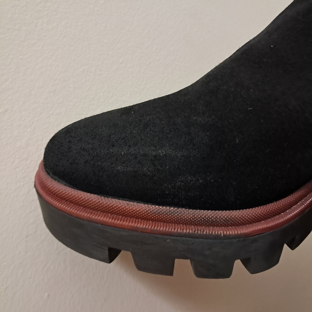 Antonio de Faria Black Suede Chelsea Boots – EU 39 / US 8 – Portugal Made - Picture 2 of 16